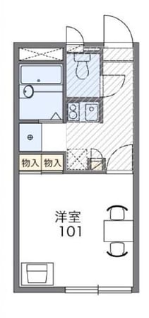 レオパレスＥＣＨＯの物件間取画像